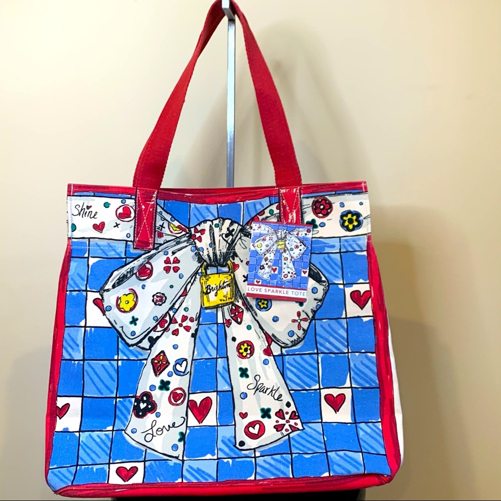 Brighton Love Sparkle Tote - NWT